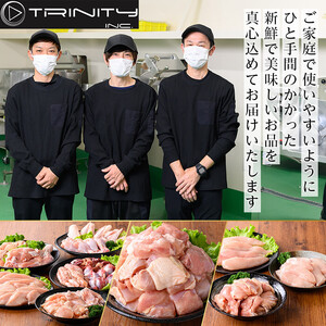 K-306 鹿児島県産 豚肉切り落としセット (計3.5kg・250g×14P)【TRINITY】霧島市 国産 冷凍 小分け 豚肉 ぶた ブタ 肉