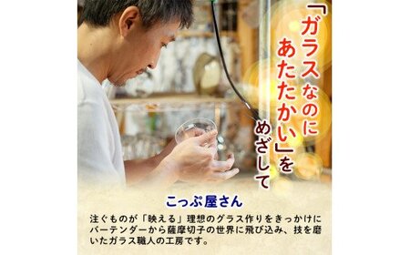 D-008 あまさがる　ロックグラス【こっぷ屋さん】