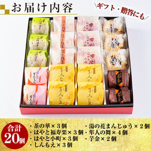 A-188 特選隼人巡り(20個)【坂田金時堂】