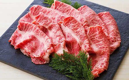 鹿児島県産 黒毛和牛（経産和牛） ロース 薄切り スライス 500g 冷凍 国産 尾崎牧場 和牛 ロース すき焼き や しゃぶしゃぶ しぐれ煮 や ハヤシライス にも おすすめ! 【B-385H】