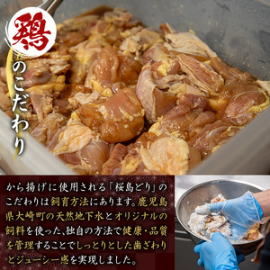  国産鶏からあげセット（しお・しょうゆ）約1.5kg！レンジで簡単 唐揚げ 嬉しい2種類♪ 唐揚げ からあげ【A-1518H】