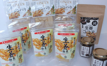 健康習慣】生姜のバラエティセット 4種 生姜パウダー ジンジャー 健康習慣】生姜のバラエティセット 4種 生姜パウダー ジンジャー