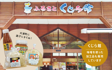 【鹿児島県産大豆使用】麦味噌・合わせ味噌詰合せ 計4.8kg (800g×6袋) 熟成発酵 麦みそ 合わせ みそ 調味料 みそ汁 豚汁 酢味噌 田舎の味 大浦町 南さつま市