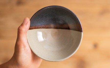 【黒薩摩焼】茶碗 2個