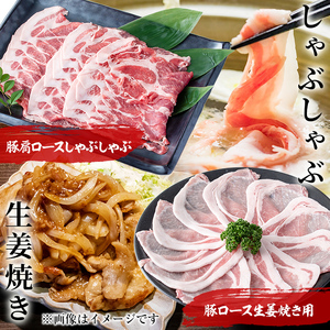 【定期便 全4回】九州産豚肉 生活応援定期便(計9.3kg) 定期便 豚肉 ぶた肉 肉 国産 九州産 切り落とし 切落し 小分け 真空パック チャック付き 野菜炒め 豚丼 カレー t0058-002