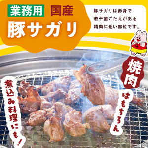 【訳あり・業務用】希少部位！！国産豚サガリ(計5kg) 国産 豚肉 豚肉 豚 肉 冷凍 5kg 訳あり 業務用 サガリ つまみ おつまみ 炒め物 焼肉 BBQ 赤身 カレー シチュー 煮込み ハラミ a7-026