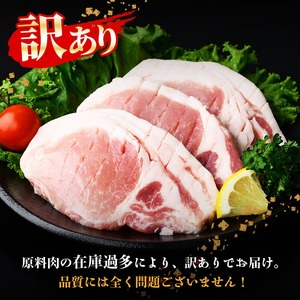【訳あり・生産者応援】九州産豚ロース とんかつ用(計2.1kg) a1-161