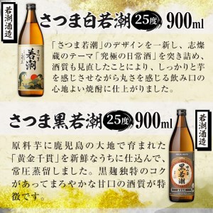 ＜入金確認後、2週間以内に発送！＞若潮酒造の本格芋焼酎10種飲み比べセット 計12本 d9-002-2w 