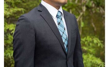 大島紬ネクタイ(あまみのうみ) A083-001-01