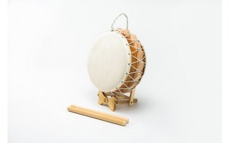 【専門職人が魂を込めた逸品】牛革 9.5寸 くさび太鼓 A033-003 太鼓 民謡 シマ唄 伝統的工芸品