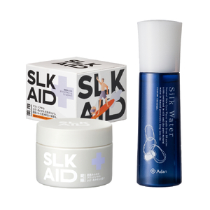 【アーダン】シルクのおでかけ保湿セット（シルクの薬用クリームと化粧水） A026-009 化粧水 薬用クリーム 医薬部外品 シルク 絹 アーダン化粧品