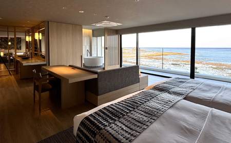 【1泊2名様 朝食付】衣-GIN- スイート ティダムーン宿泊券 A091-007 ホテル 宿泊券 チケット 旅行 旅行券 1泊 2名 朝食付 オーシャンビュー テラス バス 奄美 奄美大島 離島 朝食 大島紬 美術館 資料館 リゾート 観光 プライベート ティダムーン ふるさと納税 鹿児島 奄美市 おすすめ ランキング プレゼント ギフト