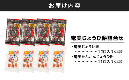 奄美じょうひ餅 詰合せ A195-001 餅菓子 菓子 和菓子