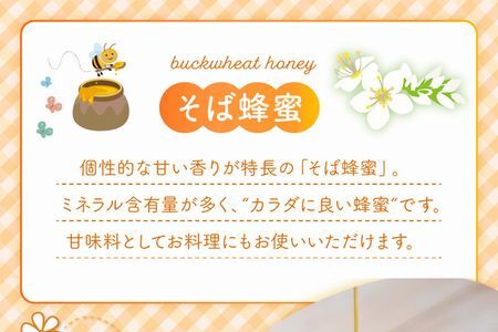 054-19 国産そば蜂蜜600g