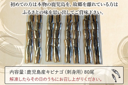 008-66 鹿児島産「キビナゴ」刺身用80尾