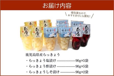 017-07 鹿児島県産砂丘らっきょうプレミアムセット