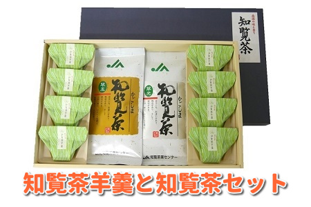 051-21 知覧茶羊羹と知覧茶セット