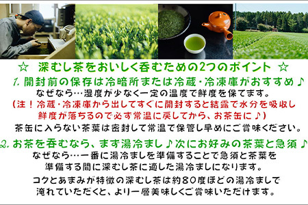 129-08 知覧茶園の特撰深むし茶 大容量 3本セット