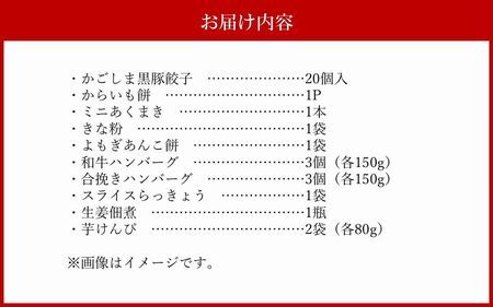 072-04 南九州市川辺町自慢の逸品をわっぜぇ詰め込んだ【特撰】セット