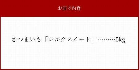 040-02 さつまいも「シルクスイート」5kg