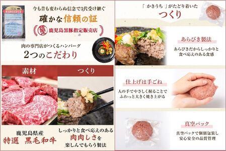 071-08 黒毛和牛ハンバーグ・黒豚餃子セット
