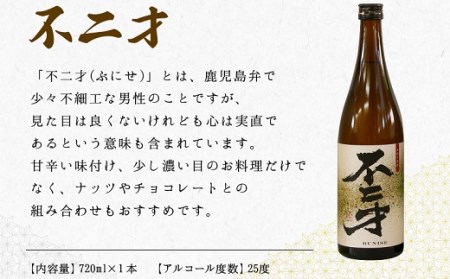 047-22 焼酎「晴耕雨読・不二才」720mlセット