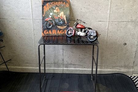 070-28 アンティーク調 アイアンテーブル