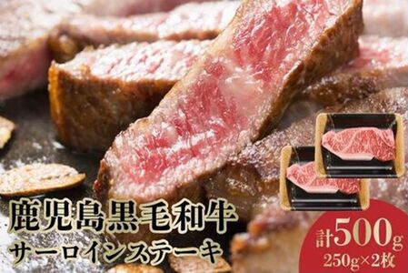 071-13 期間限定!鹿児島黒毛和牛サーロインステーキ250g×2枚