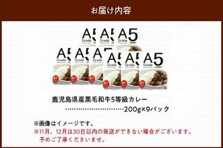 027-92 5等級黒毛和牛カレー ごろごろお肉入り200gx9個