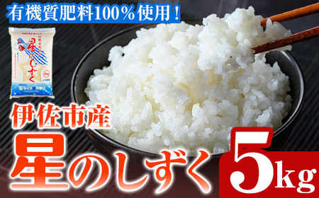 isa798 令和7年度産 星のしずく(5kg) 伊佐市 お米 米 おこめ こめ 白米 精米 伊佐米 星のしずく 5kg 【ライス郷井手口】