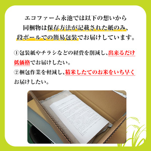 A4-06 【伊佐の日・寄附額改定】《数量限定》令和7年産 新米 特別栽培米 伊佐米永池ひのひかり(10kg) 伊佐市 永池 特産品 伊佐米 九州米サミット 食味コンテスト 最優秀賞受賞 ヒノヒカリ 10k 【エコファーム永池】
