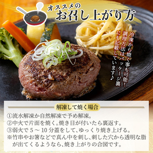 a940 生食感ハンバーグ！やまさきの焼肉A5ランク極ハンバーグ150g×6袋(合計900g)【やまさき】 国産 肉 牛 牛肉 総菜 冷凍ハンバーグ おかず 簡単 冷凍 個包装 小分け 一人暮らし 牛100%