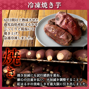 a956-B 冷凍焼き芋スイーツセット(Bセット：冷凍焼き芋（紅はるか）1kg×2袋、サクッとお芋棒）250g×1袋)【ファーム工房】姶良市 国産 鹿児島県産 さつまいも サツマイモ 長期熟成 紅はるか 冷凍大学芋 大学芋 焼き芋 焼芋 焼き芋 スイーツ おやつ