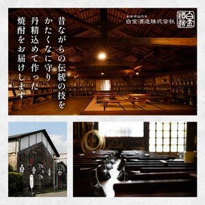 a865-B 鹿児島本格芋焼酎！白金乃露(1800ml×2本)【白金酒造】 姶良市 酒 焼酎 本格芋焼酎 本格焼酎 芋焼酎 いも焼酎 紙パック セット