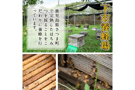 s054 国産天然山蜜チューブタイプ(250g×2・計500g)鹿児島県産の純粋はちみつ！さつま町の野山に咲く花からとれた蜂蜜をお届け！ さつま町 特産品 鹿児島県産 天然 100％ 純粋はちみつ 蜂蜜 ハニー 国産 ヨーグルト パン【下市養蜂場】