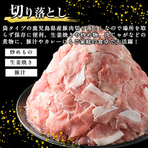 鹿児島県産 豚肉 切り落とし (計5kg・500g×10P) 訳あり 豚肉【スターゼン】starzen-7300