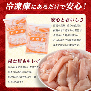 若鶏 ささみ 4kg(2kg×2袋)パック 鹿児島県産【まつぼっくり】matu-7203