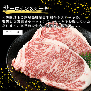 鹿児島県産　黒毛和牛サーロインステーキ360g_starzen-7301