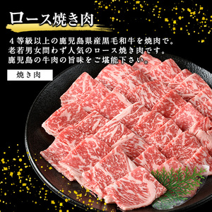 鹿児島県産 黒毛和牛ロース焼肉400g_starzen-7303