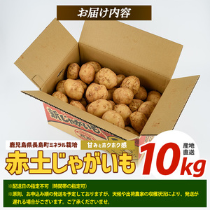 【先行予約】早春長島のミネラル栽培ジャガイモ(10kg)【エグチベジフル株式会社】eguchi-7021