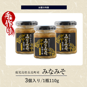 浜のかあちゃん手作り「みなみそ」3個入り【浜のかあちゃん】hama-7066