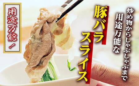 九州産豚肉1.5kg 2種セット (ロース生姜焼き用350g×2 バラスライス 400g×2 )