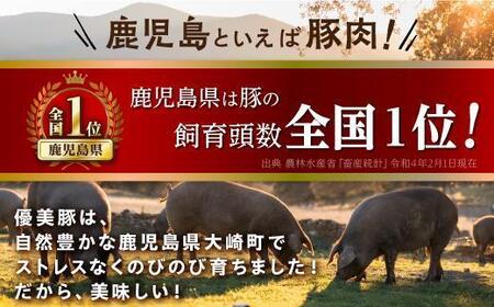 鹿児島県産黒豚「優美豚」贅沢セット(焼肉)