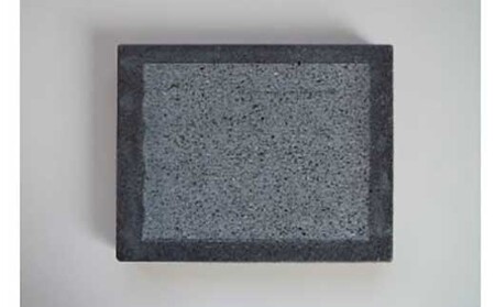 桜島溶岩 焼肉用プレート 1枚＆ 軽石七輪 ＋ 金網 1組セット