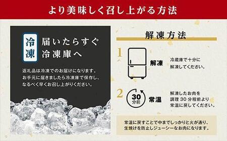 《前田牧場直営》鹿児島黒牛～ランプ肉（モモ）ブロック（約500g）～