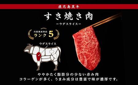 鹿児島黒牛サーロインステーキ（1枚）・すきやきセット（800g）（H-701）