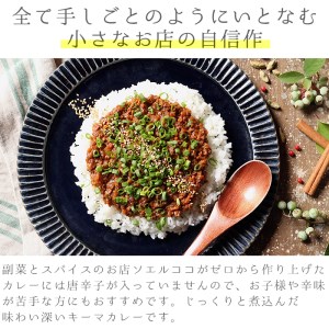 【0124206a】唐辛子ゼロ！おだしが隠し味の和風キーマカレー(120g×4パック・真空パック) レトルト 小分け 個包装 おかず【Food＆SpiceSoerwCoco】