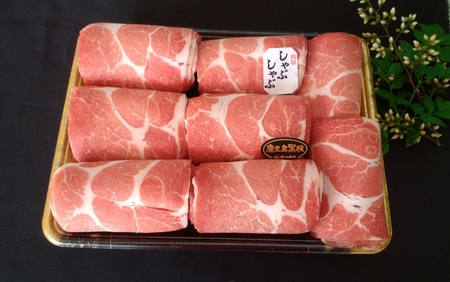 【6ヶ月定期便】TK-153-1 鹿児島黒豚しゃぶしゃぶ