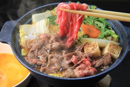 No.2003-1 鹿児島県産 黒毛和牛 肩ロース しゃぶ・すき肉 500g