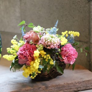 No.1339-1 【季節の花】生花アレンジおまかせ